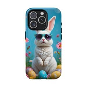 Easter Bunny Tough Magnetic Case – Cute Rabbit Design for Spring Celebrations