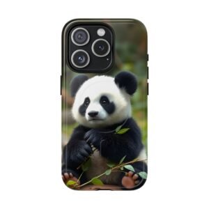 Cute Panda Tough Magnetic Phone Case - Durable Protection with Adorable Design