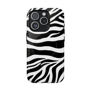 Zebra Print  Tough Magnetic Phone Case