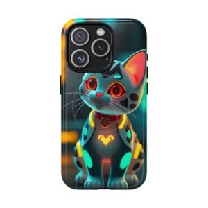 Cute Cat Tough Magnetic Protective Phone Case  for Cat Lovers