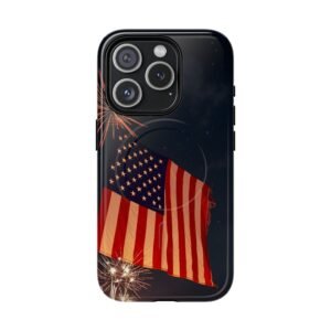 American Flag Tough Magnetic Phone Case